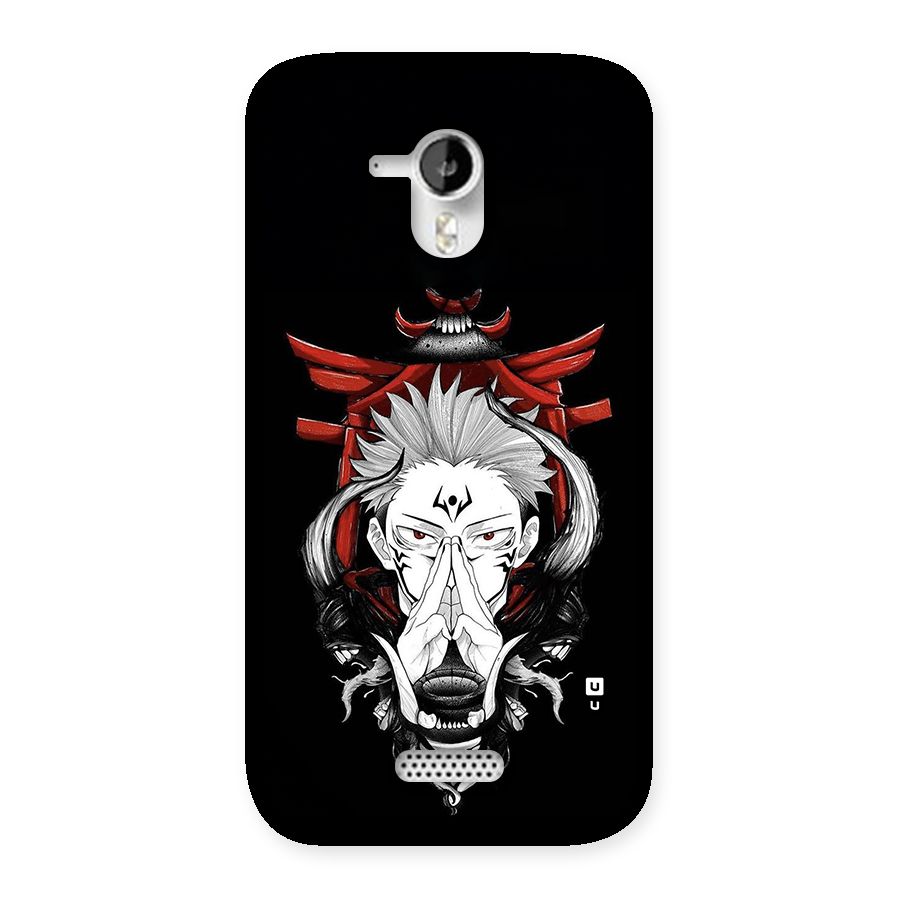 Demon King Sukuna Back Case for Canvas HD A116