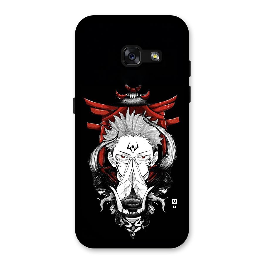 Demon King Sukuna Back Case for Galaxy A3 (2017)
