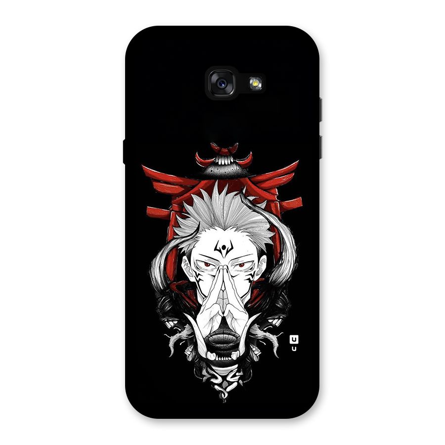 Demon King Sukuna Back Case for Galaxy A7 (2017)