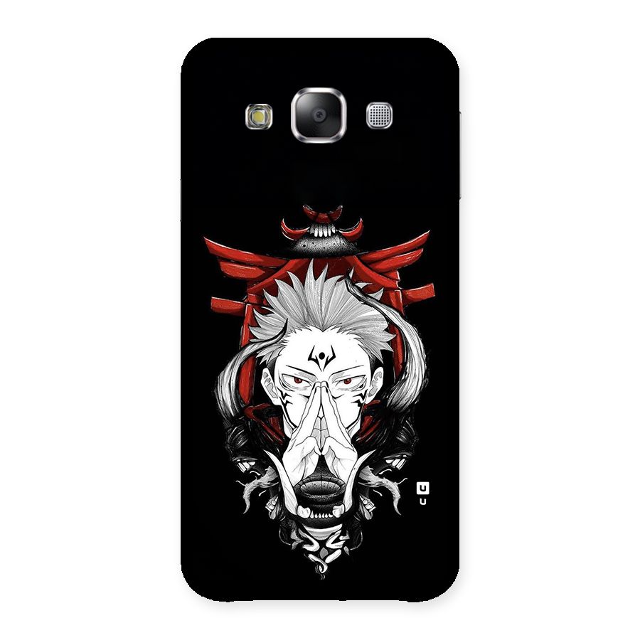 Demon King Sukuna Back Case for Galaxy E5