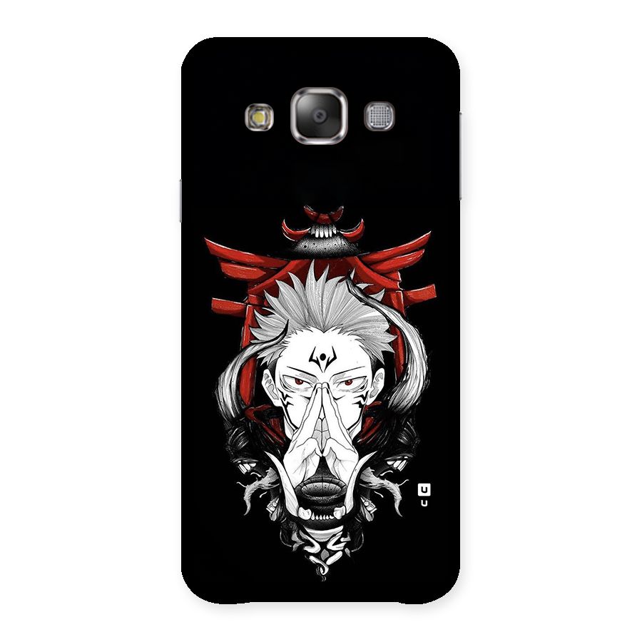Demon King Sukuna Back Case for Galaxy E7