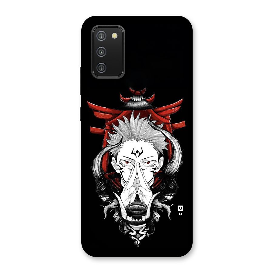 Demon King Sukuna Back Case for Galaxy F02s