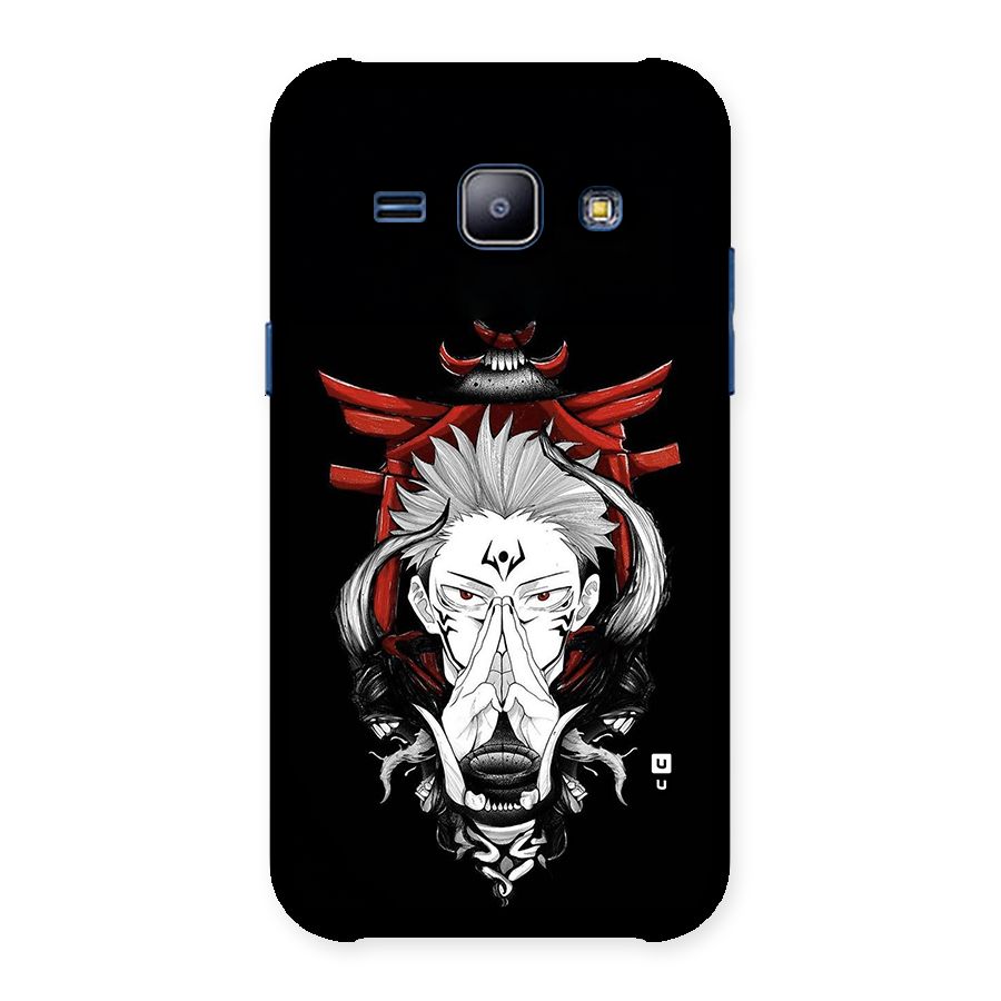 Demon King Sukuna Back Case for Galaxy J1