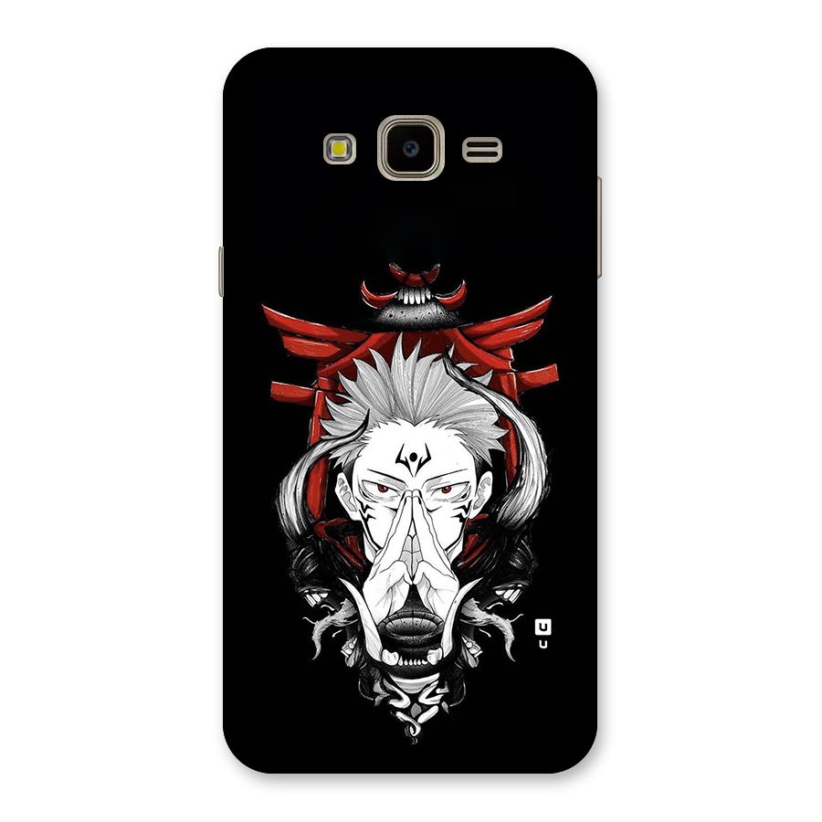 Demon King Sukuna Back Case for Galaxy J7 Nxt