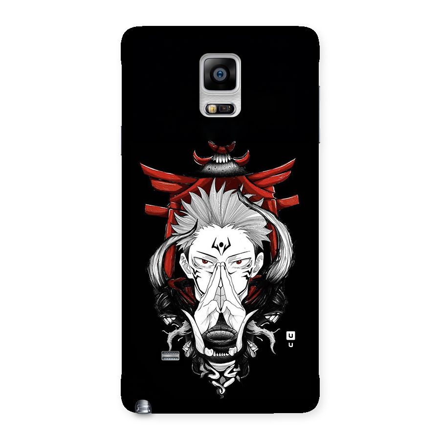 Demon King Sukuna Back Case for Galaxy Note 4