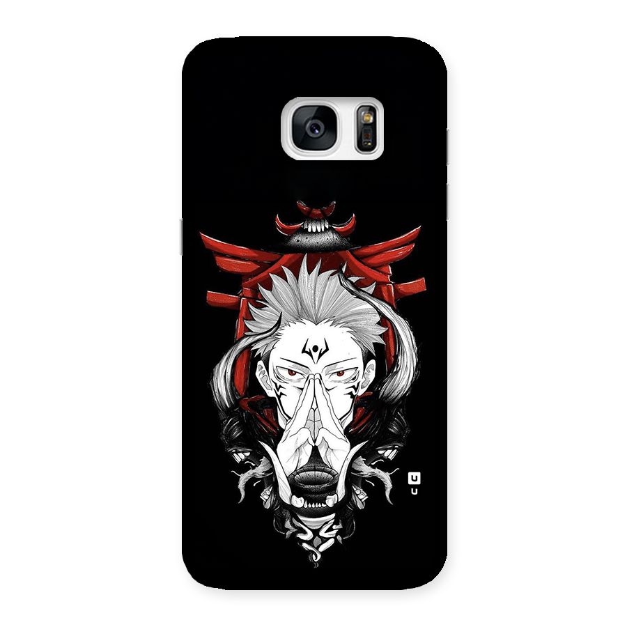 Demon King Sukuna Back Case for Galaxy S7 Edge