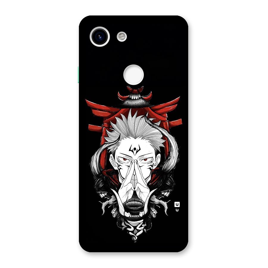 Demon King Sukuna Back Case for Google Pixel 3