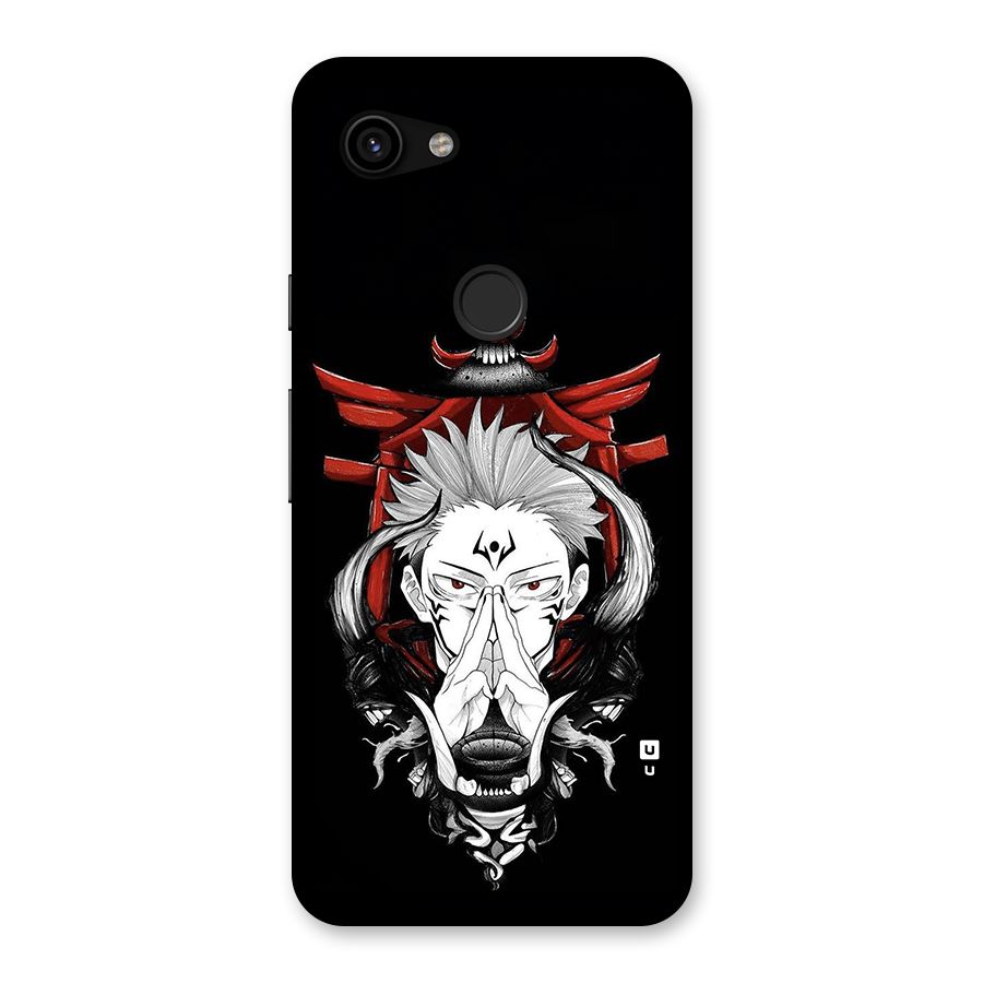 Demon King Sukuna Back Case for Google Pixel 3a