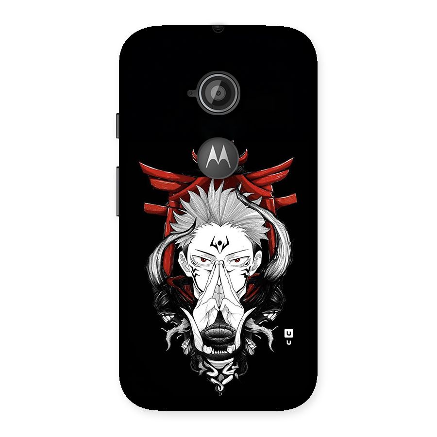 Demon King Sukuna Back Case for Moto E 2nd Gen