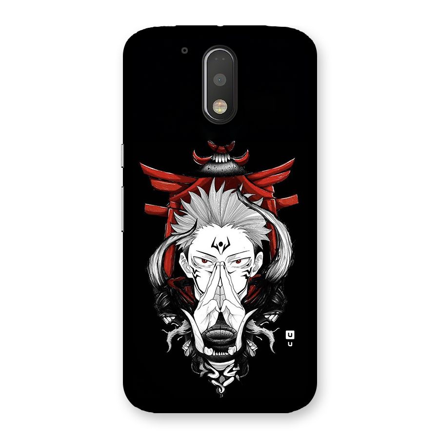 Demon King Sukuna Back Case for Moto G4