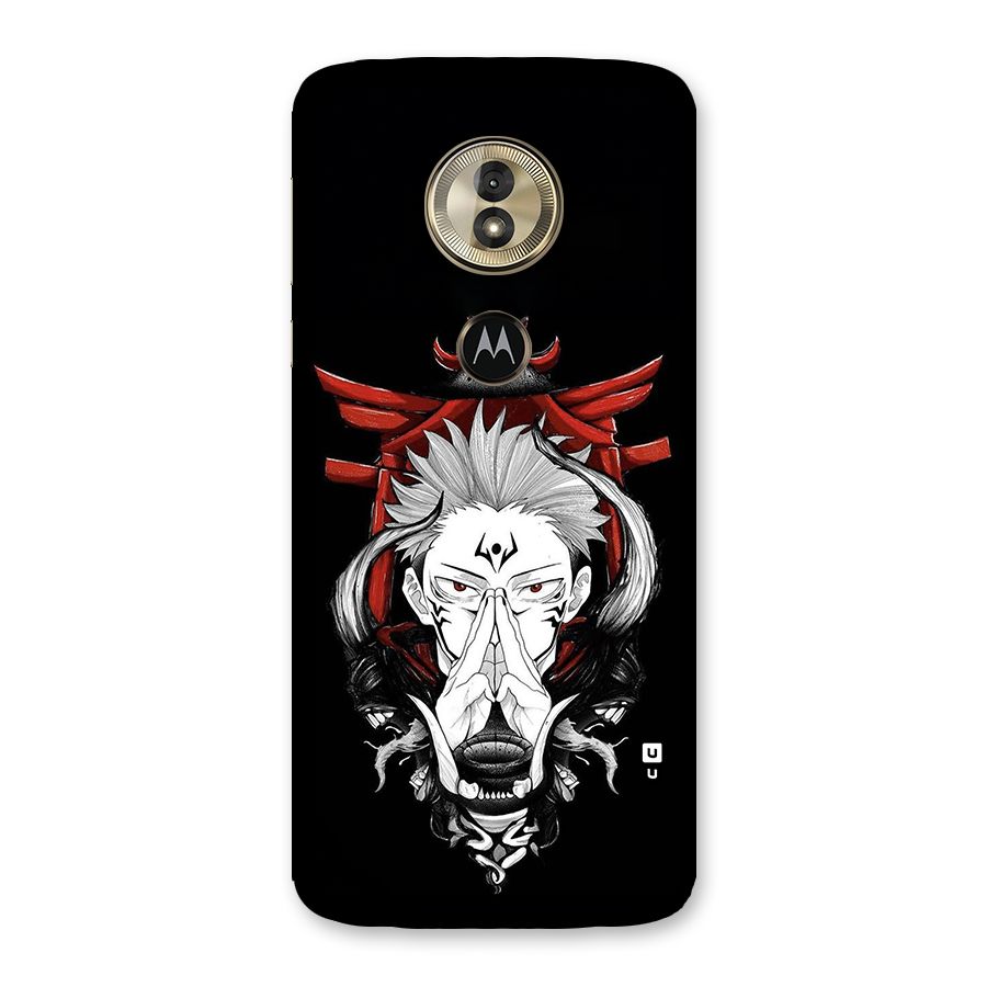 Demon King Sukuna Back Case for Moto G6 Play