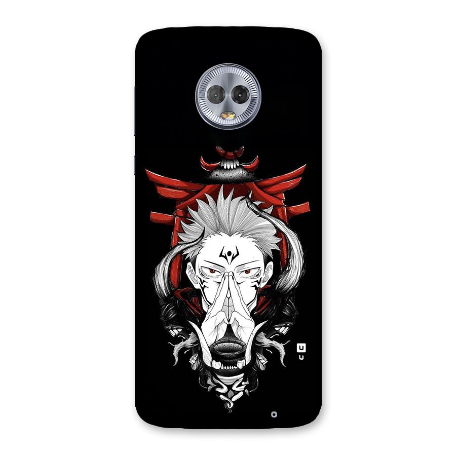 Demon King Sukuna Back Case for Moto G6 Plus