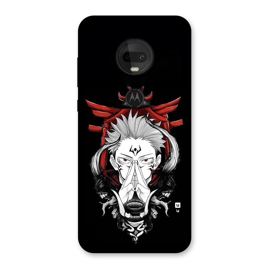 Demon King Sukuna Back Case for Moto G7