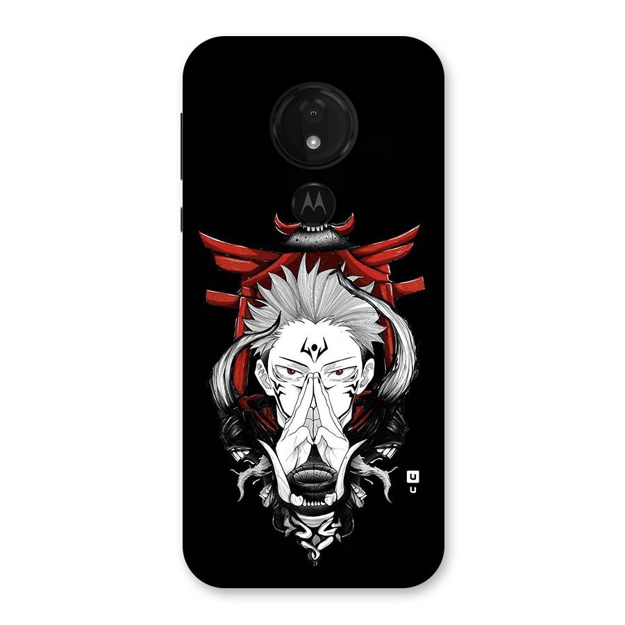 Demon King Sukuna Back Case for Moto G7 Power