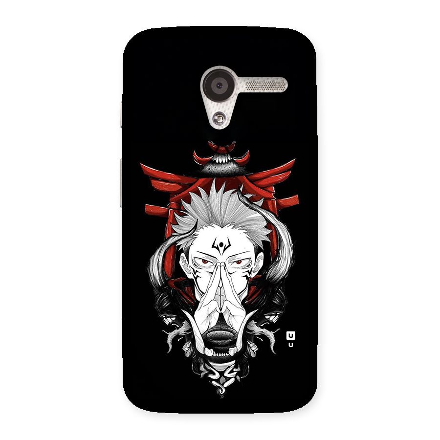 Demon King Sukuna Back Case for Moto X