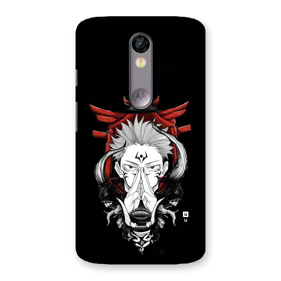 Demon King Sukuna Back Case for Moto X Force