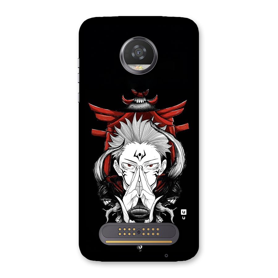 Demon King Sukuna Back Case for Moto Z2 Play