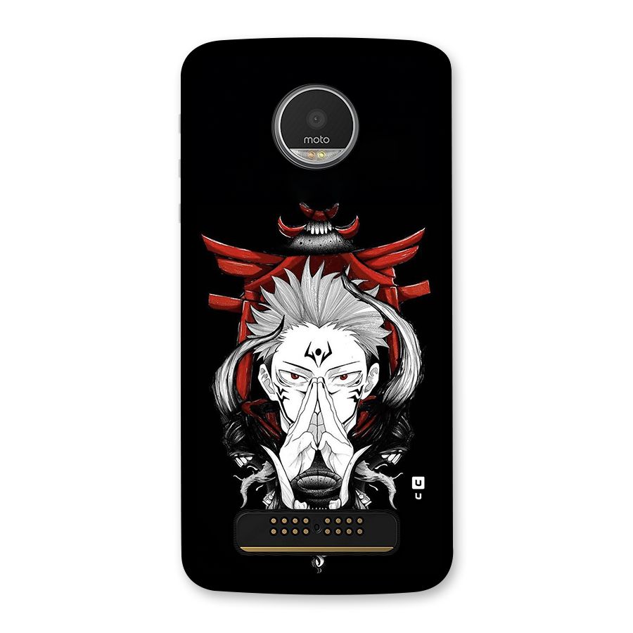 Demon King Sukuna Back Case for Moto Z Play