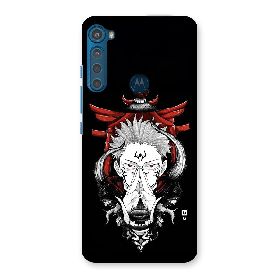 Demon King Sukuna Back Case for Motorola One Fusion Plus