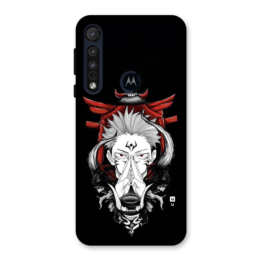 Demon King Sukuna Back Case for Motorola One Macro