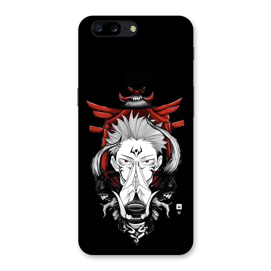 Demon King Sukuna Back Case for OnePlus 5
