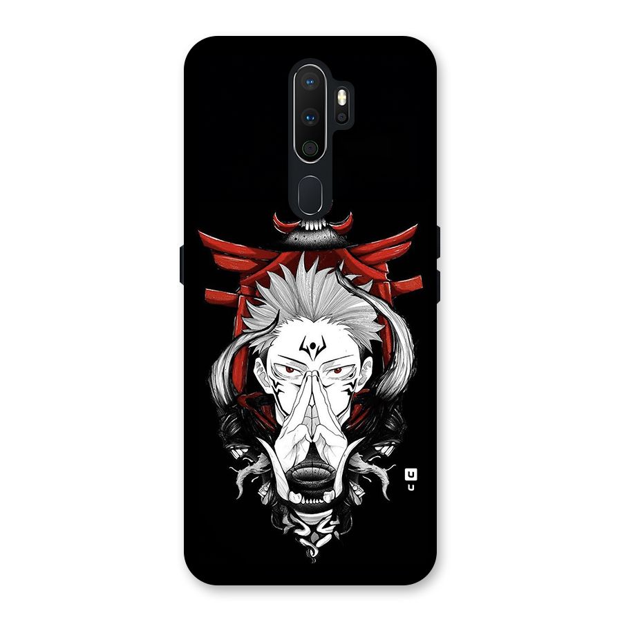 Demon King Sukuna Back Case for Oppo A5 (2020)