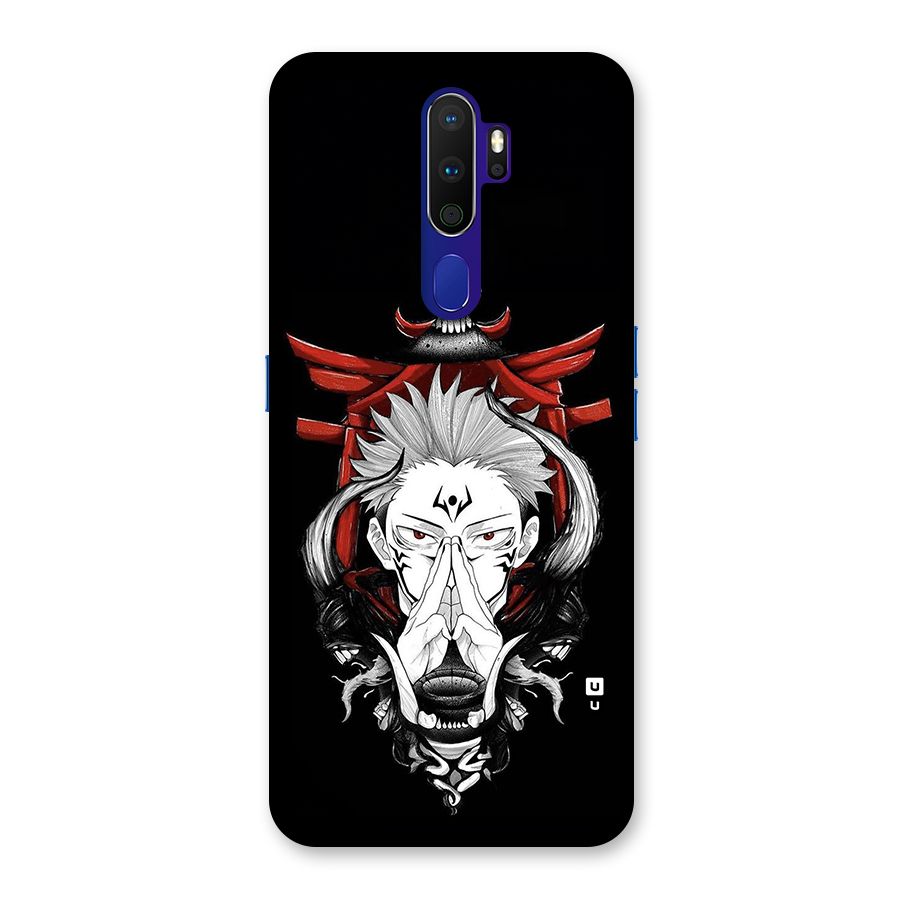 Demon King Sukuna Back Case for Oppo A9 (2020)