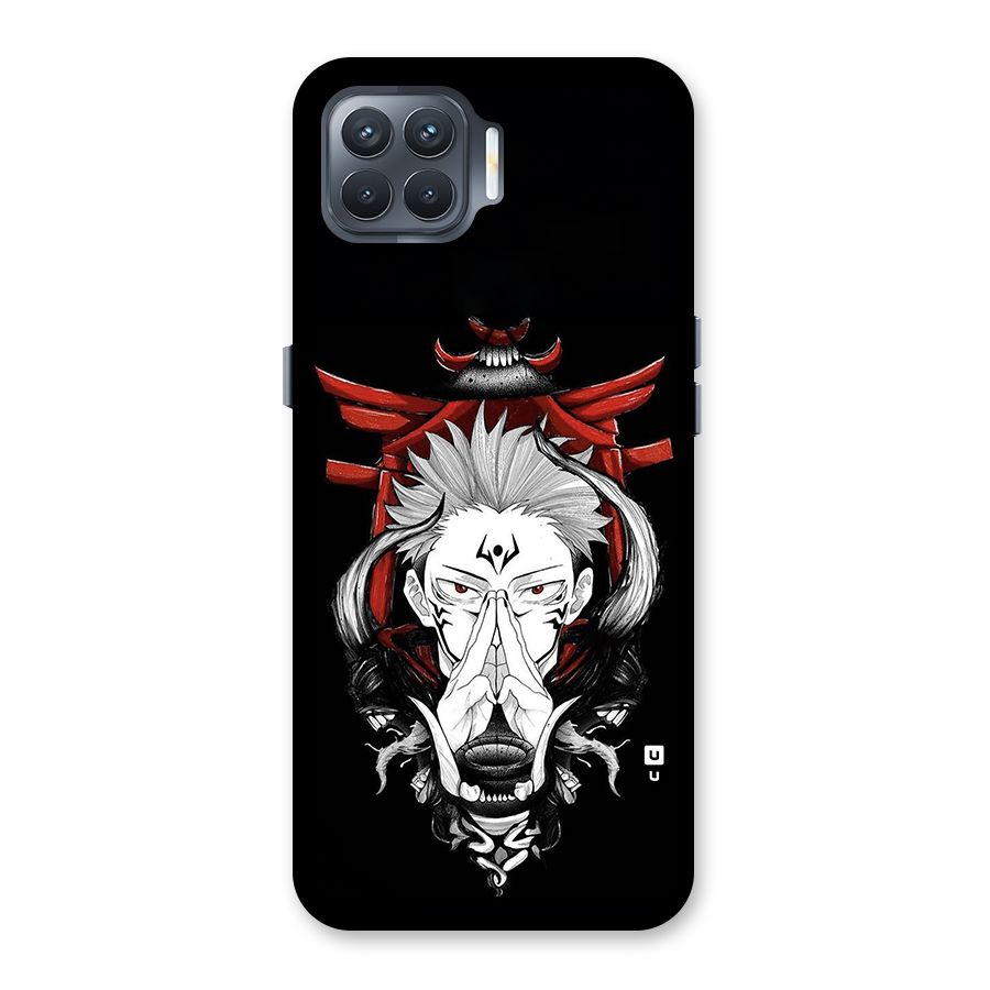 Demon King Sukuna Back Case for Oppo F17 Pro