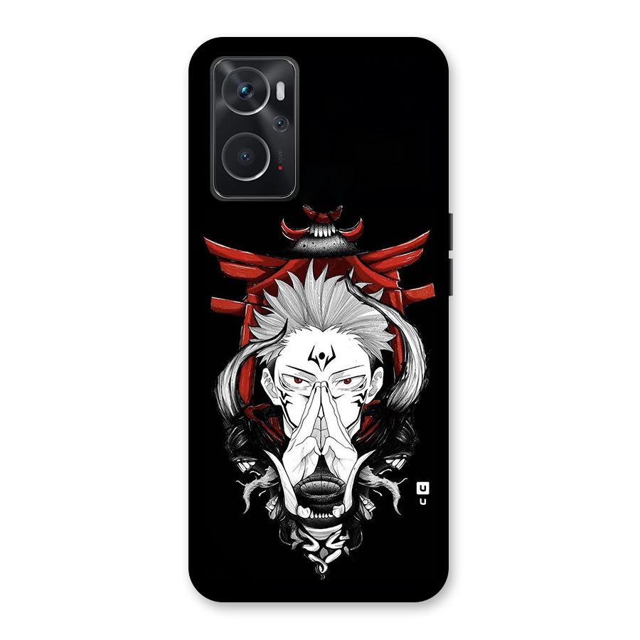 Demon King Sukuna Back Case for Oppo K10 4G