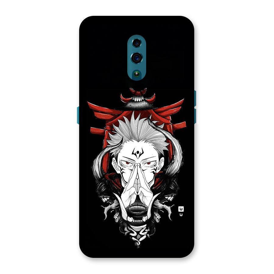 Demon King Sukuna Back Case for Oppo Reno