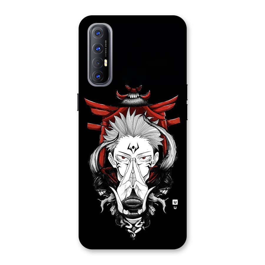 Demon King Sukuna Back Case for Oppo Reno3 Pro