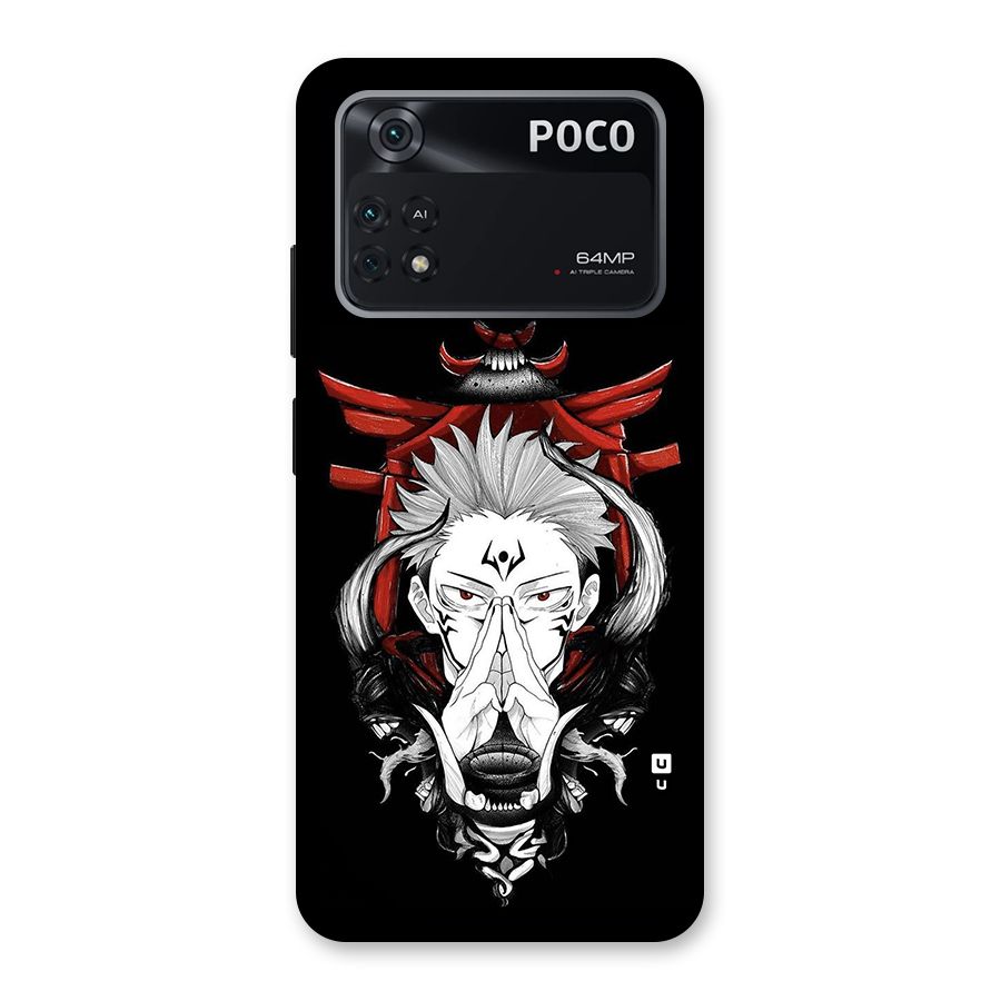 Demon King Sukuna Back Case for Poco M4 Pro 4G