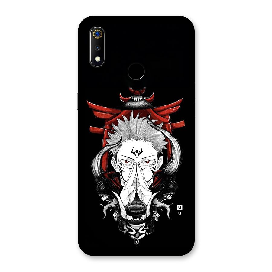 Demon King Sukuna Back Case for Realme 3