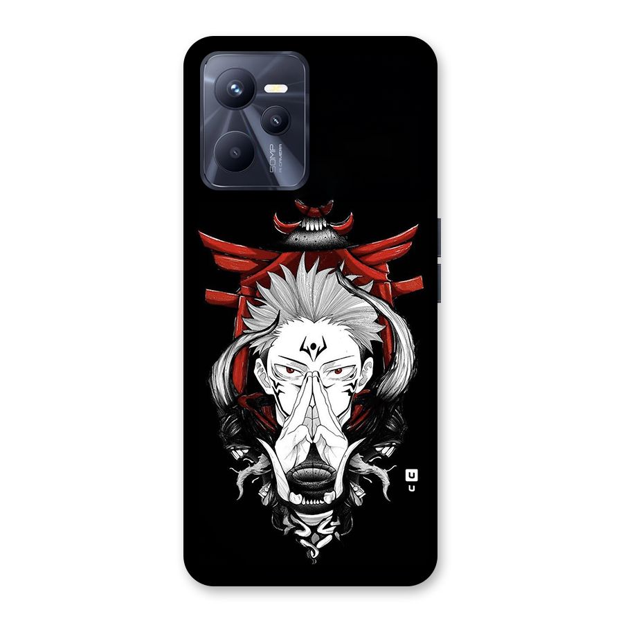 Demon King Sukuna Back Case for Realme C35