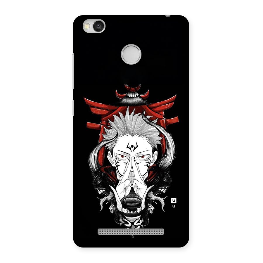 Demon King Sukuna Back Case for Redmi 3S Prime