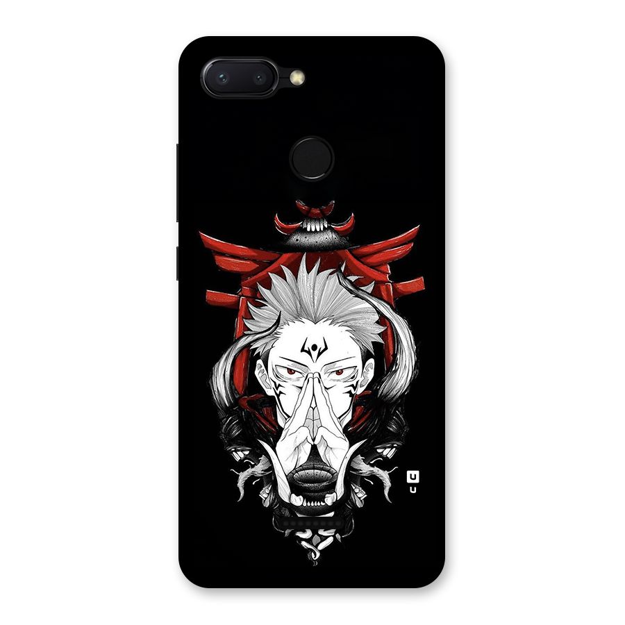 Demon King Sukuna Back Case for Redmi 6