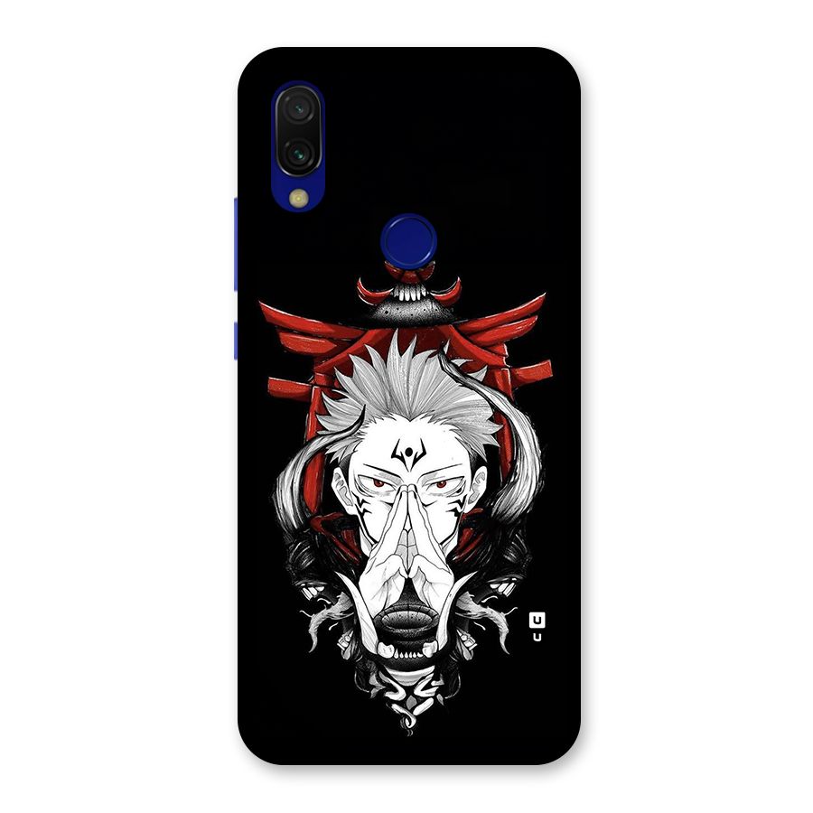 Demon King Sukuna Back Case for Redmi 7