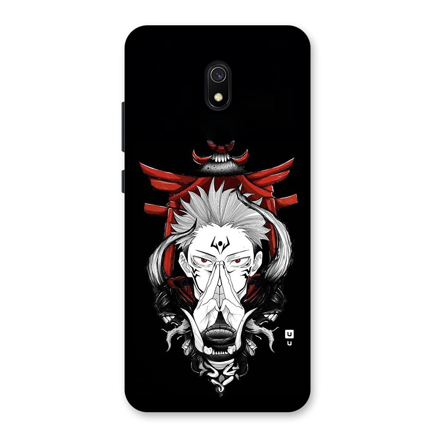 Demon King Sukuna Back Case for Redmi 8A