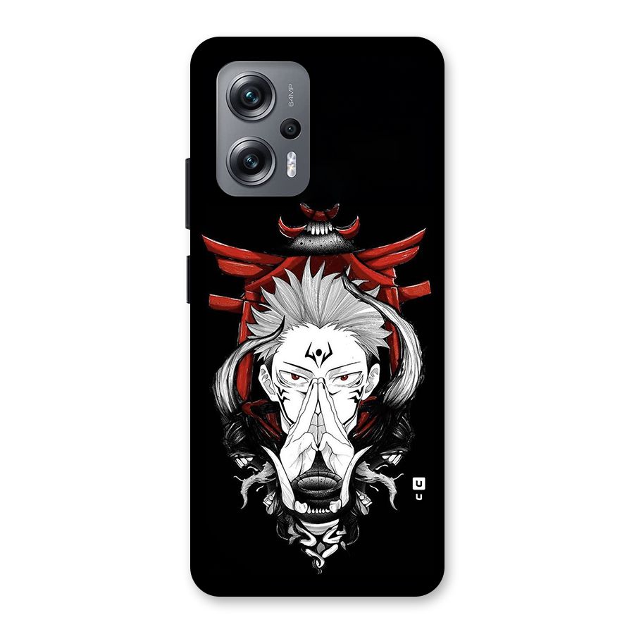 Demon King Sukuna Back Case for Redmi K50i