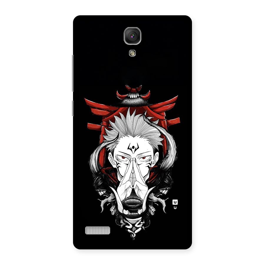 Demon King Sukuna Back Case for Redmi Note