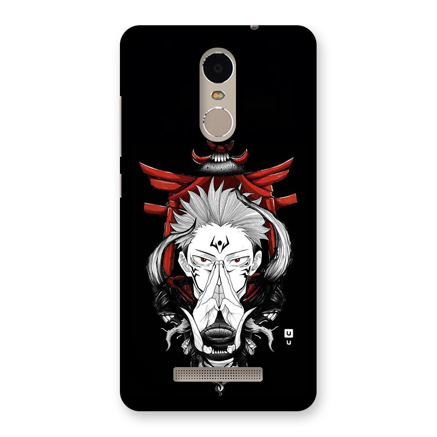Demon King Sukuna Back Case for Redmi Note 3