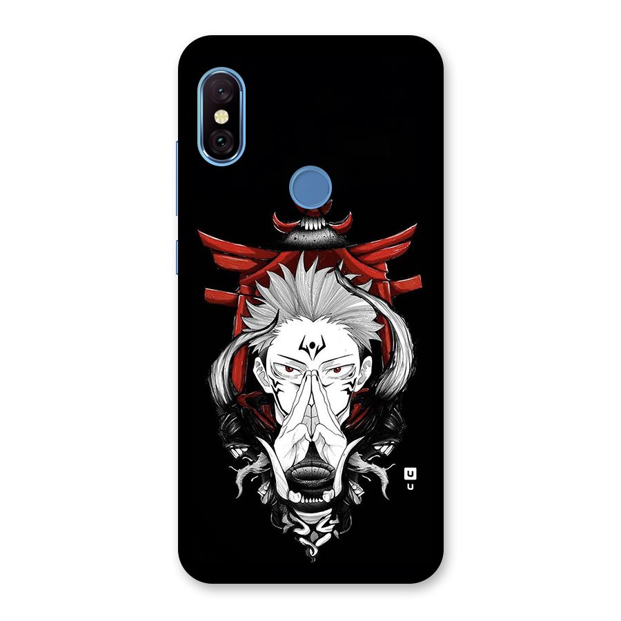 Demon King Sukuna Back Case for Redmi Note 6 Pro