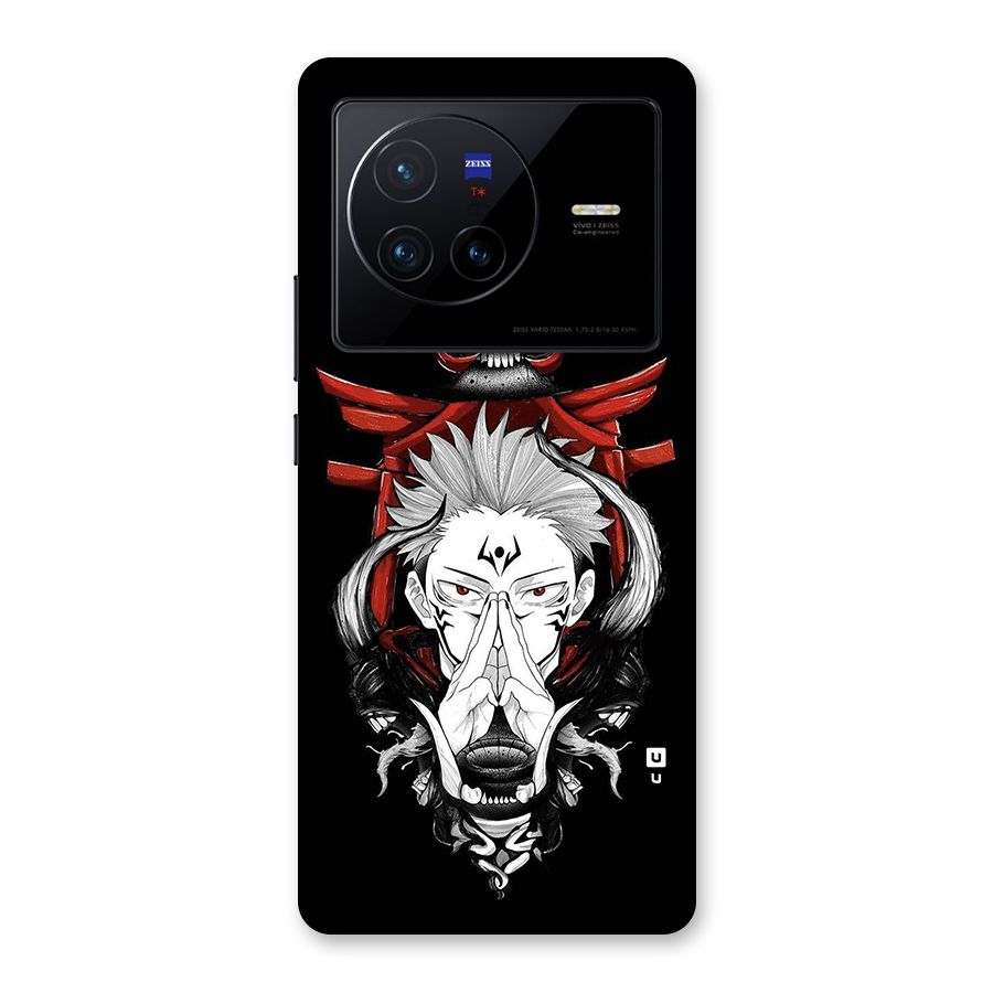Demon King Sukuna Back Case for Vivo X80