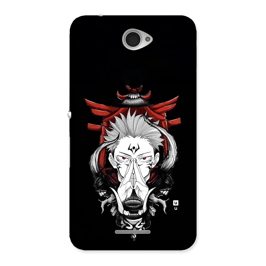 Demon King Sukuna Back Case for Xperia E4
