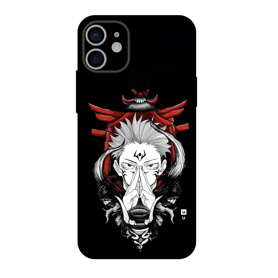 Demon King Sukuna Back Case for iPhone 11