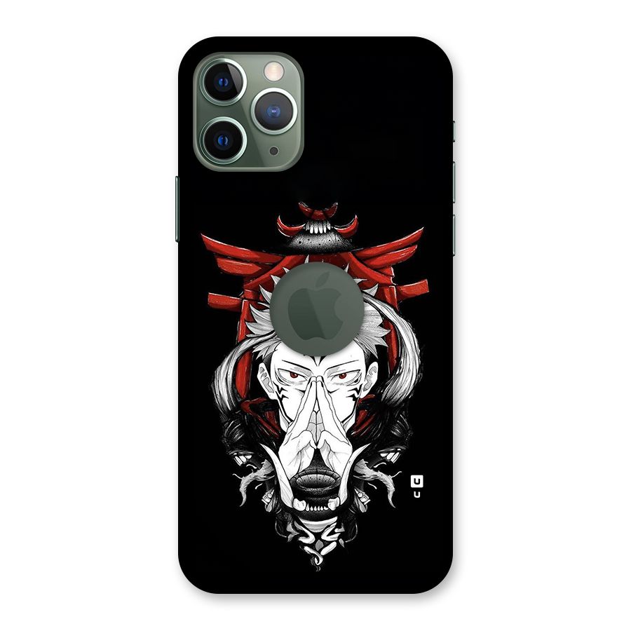 Demon King Sukuna Back Case for iPhone 11 Pro Logo Cut