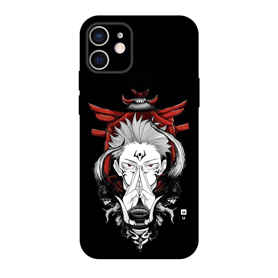 Demon King Sukuna Back Case for iPhone 12