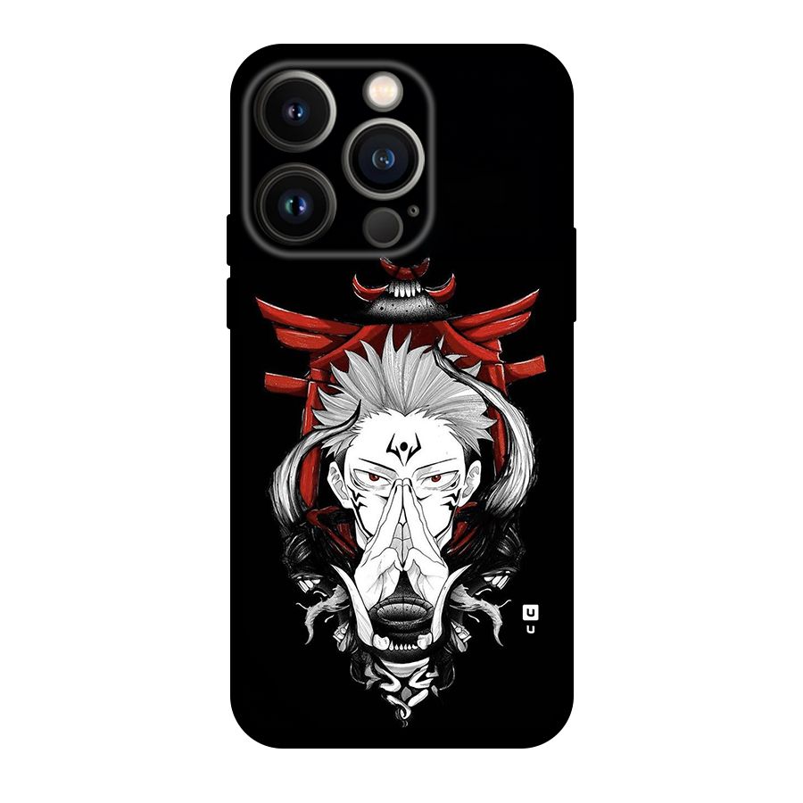 Demon King Sukuna Back Case for iPhone 14 Pro