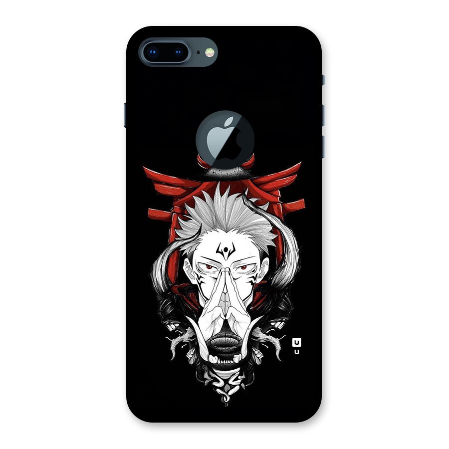 Demon King Sukuna Back Case for iPhone 7 Plus Logo Cut