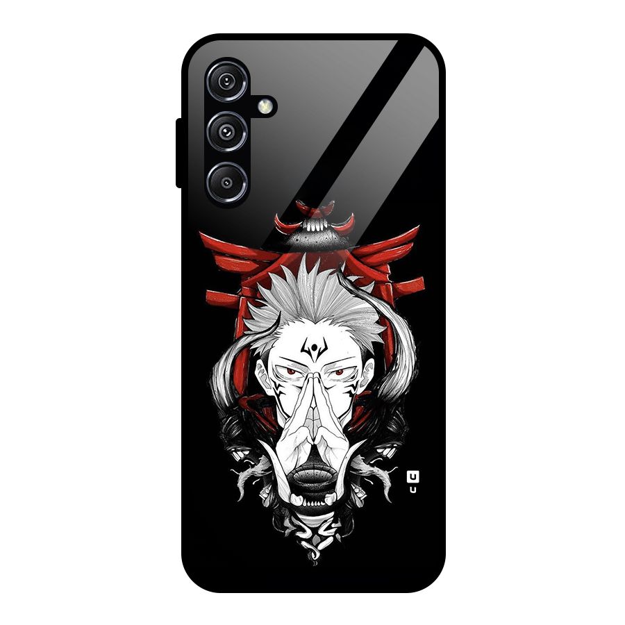 Demon King Sukuna Glass Back Case for Galaxy M34 5G